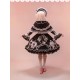 Mademoiselle Pearl Sanrio Kuromi Cape Blouse and Uneven Hem JSK(Reservation/Full Payment Without Shipping)